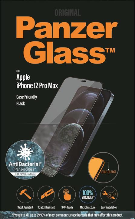 Image du produit PanzerGlass Edge-to-Edge (1 pièce(s), Apple iPhone 12 Pro Max)