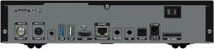 Produktbild GigaBlue UHD Trio 4K (1 GB, DVB-S2, DVB-C/T2)