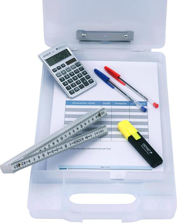 Immagine prodotto Genie Appunti CL900T con scomparto trasparente