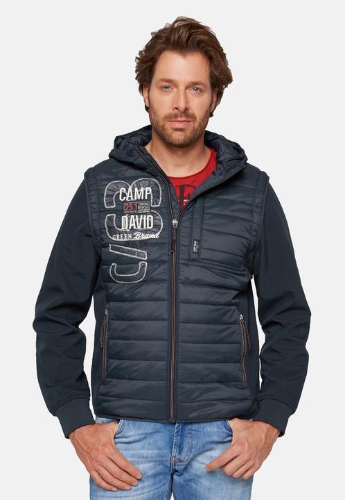 Produktbild Camp David Jacke halb Stepp- und Softshelljacke (XL)