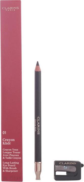 Produktbild Clarins Crayon Khol Long-Brush & Sharpener (01 Carbon Black)