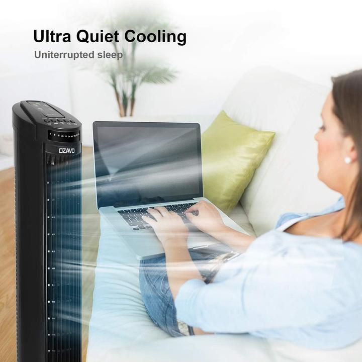 Actual product image Ozavo Tower fan (57 dB)