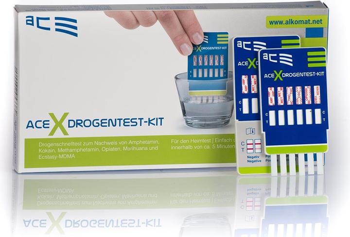 Image du produit Ace X Kit de dépistage des drogues (2 x)