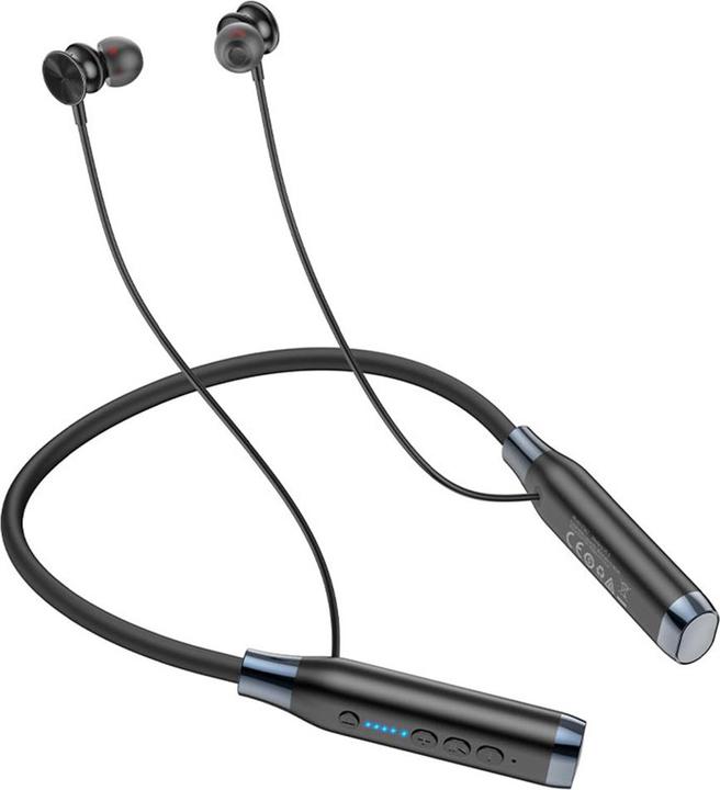 Immagine prodotto Hoco - Bluetooth Earphones (ES62) - for Sport, Support BT, TF card - Black (1200 h, Senza fili)