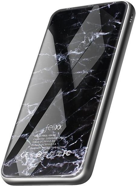 Actual product image Felixx Black Stone (10000 mAh, 37 Wh)
