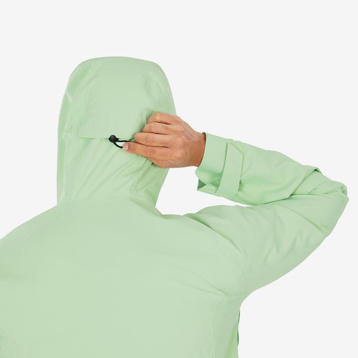 Image du produit Quechua Veste de randonnée homme imperméable légère - MH500 vert clair (44)
