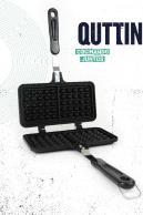 Image du produit Quttin moule à gaufres double en aluminium