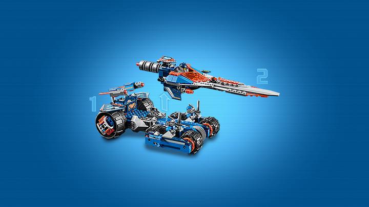 Produktbild LEGO Nexo Knights Clays Klingen-Cruiser (70315, LEGO Nexo Knights)