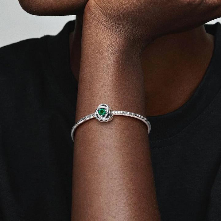 Immagine prodotto Pandora Pietra di nascita di novembre Honey Eternity Circle Charm (Argento 925, Con pietra/e)