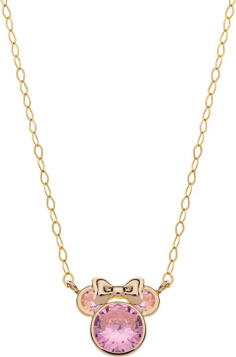 Immagine prodotto Disney Collana Minnie Mouse, oro 375 (375 oro giallo, 35 - 40,5 cm)