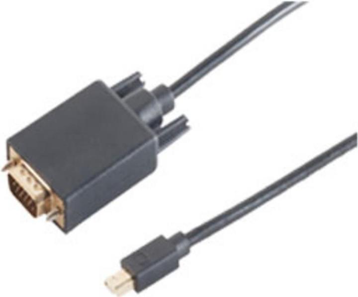 Produktbild Shiverpeaks BS10-54035 Kabelschnittstellen-/adapter Mini Displayport VGA Schwarz (2 m, VGA)