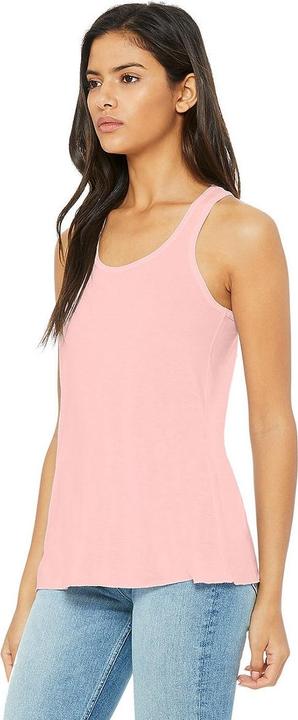 Actual product image Bella Canvas Womens/Ladies Racerback Flowy Tank Top (S)