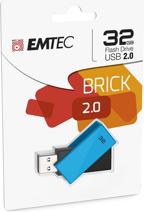 Produktbild Emtec C350 Brick (32 GB, USB 2.0, USB-A)