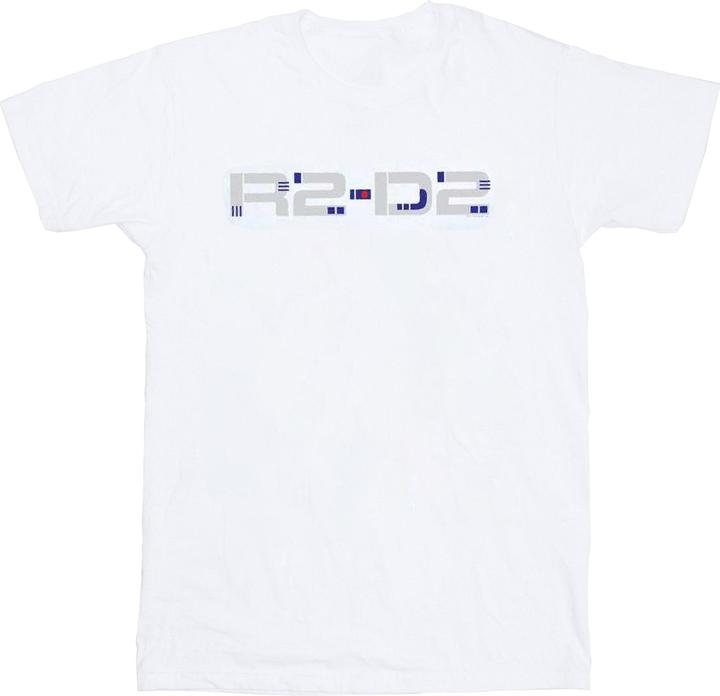 Immagine prodotto Star Wars The Rise Of Skywalker R2-D2 Text Logo Maglietta Uomo (4XL)