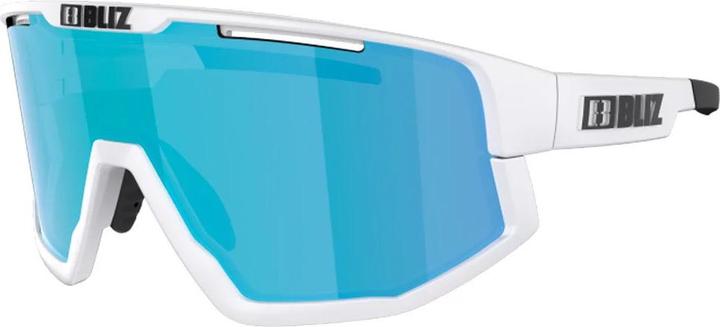 Actual product image Bliz Fusion Small (matt white, Brown w Blue multi, matt white pink, Brown w Blue multi)