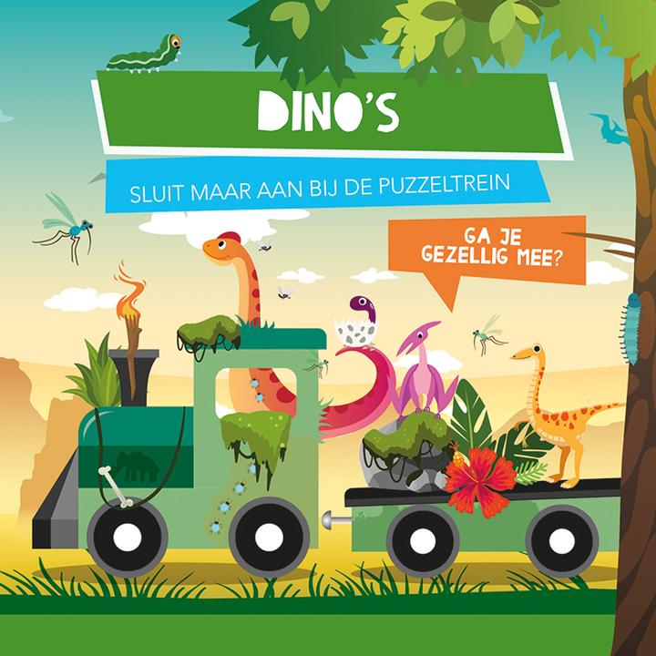 Produktbild Buch- und Puzzle-Dino-Zug
