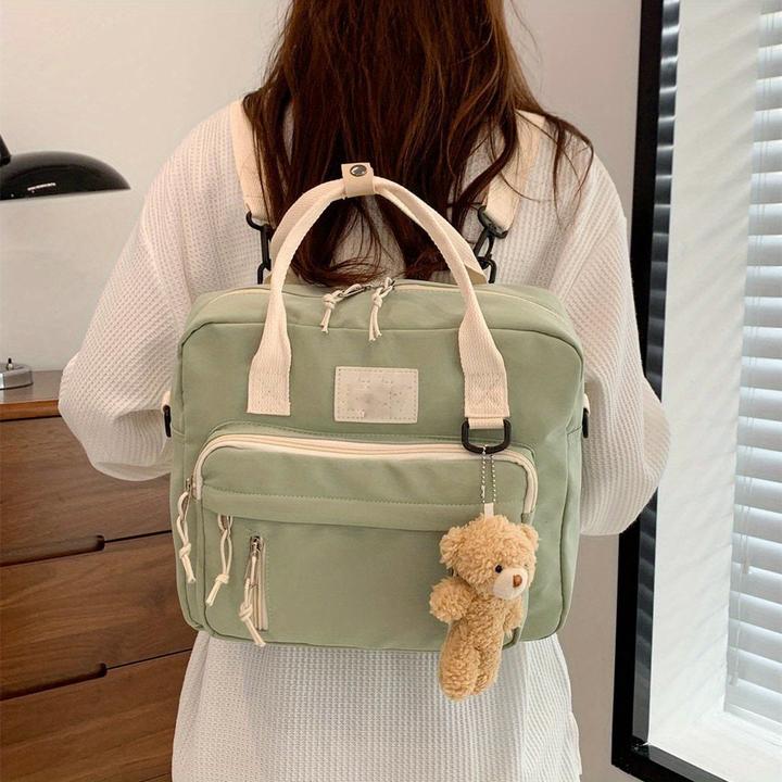 Only-Bags.Store Zaino multifunzionale di grande capacità con tasche multiple, borsa zaino multifunzionale