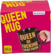 Actual product image Ootb Mug, Queen of fucking everything (850 ml)