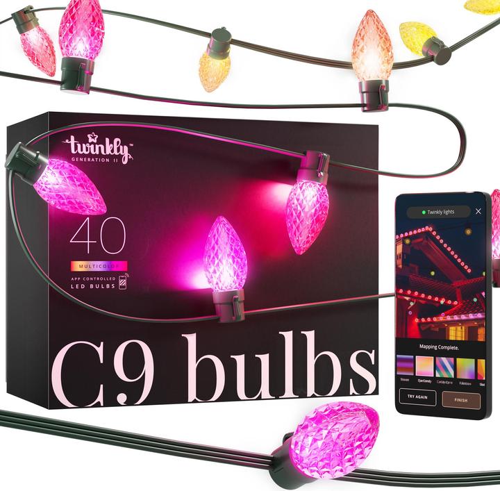 Image du produit Twinkly Guirlande lumineuse C9 (12 m)
