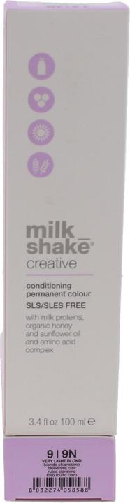 Milk_Shake Vopsea permanenta Creative 99N, Blond Luminos Deschis Natural, 100ml (99N)