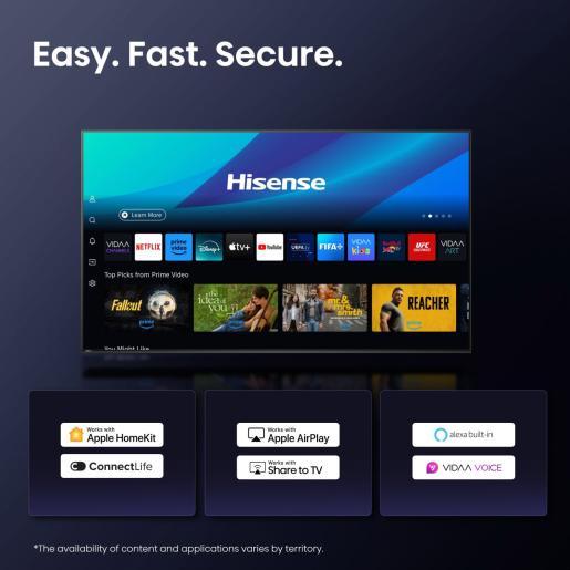Produktbild Hisense TV 55A7Q (55", QLED, UHD, 2025)