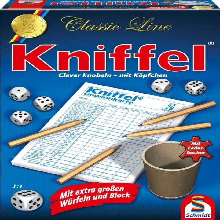 Actual product image Schmidt Spiele Yahtzee (German)