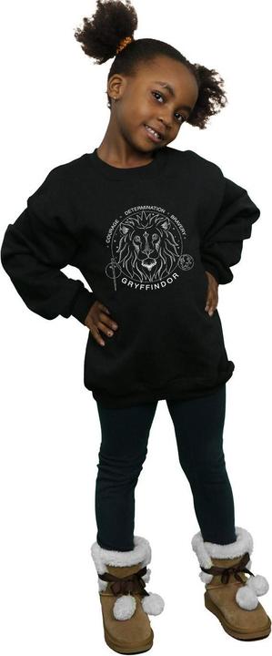 Actual product image Girls Gryffindor Seal Sweatshirt (128)