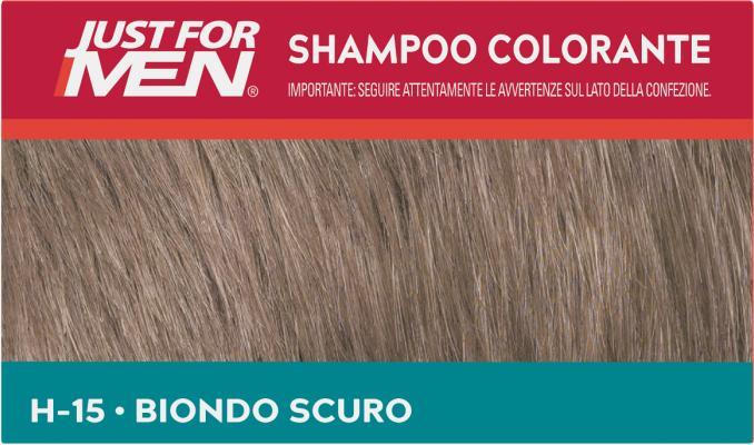 Image du produit Just For Men Shampooing coloré Dark Blonde H15 27.5ml (27.50 ml)