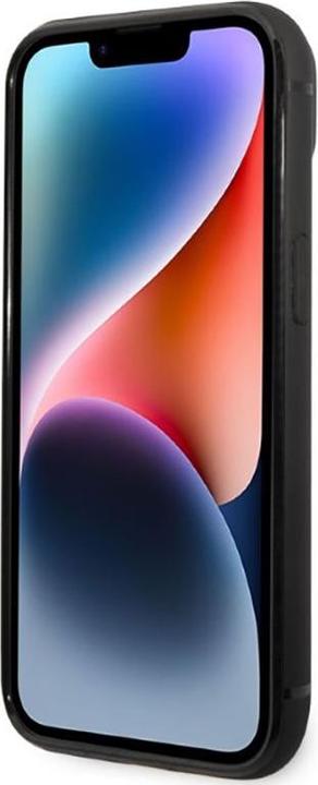 Image du produit Karl Lagerfeld KLHCP14MCSSK iPhone 14 Plus 6,7" hardcase czarny/black Signature Logo Cardslot (Apple iPhone 14 Plus)