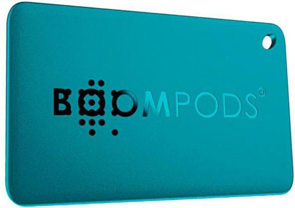 Produktbild Boompods Boomcard Rechargeable Ocean Blue (3650 h, Akkubetrieb)