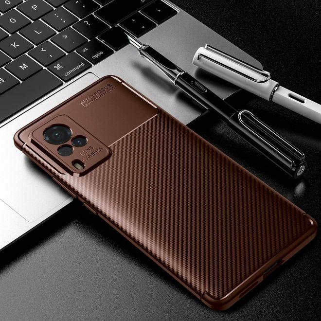 Image du produit MU Style Série Softcase TPU en fibre de carbone (Vivo X60 Pro)