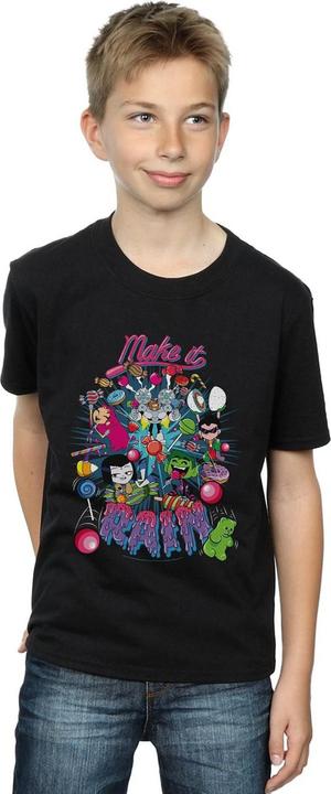 Immagine prodotto Teen Titans Go Make It Rain Maglietta Ragazzi (152, 158)