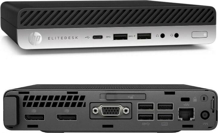 Actual product image Auctionline.ch HP EliteDesk 800 G3 Mini PC (16 GB, SSD, 512 GB, A / Like new)