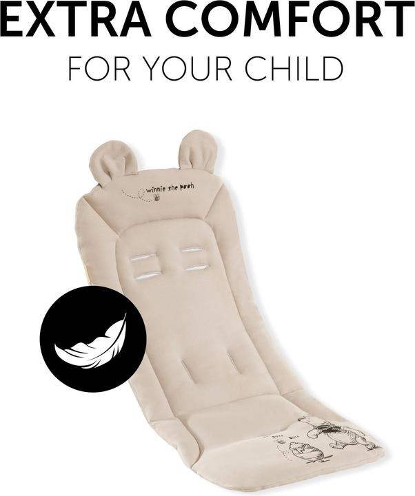 Produktbild Hauck Pushchair Seat Liner Winnie the Pooh Beige