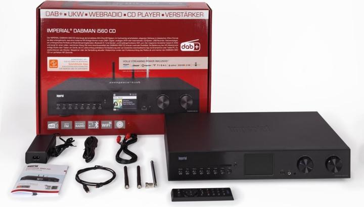 Produktbild Imperial Dabman i560 CD (FM, DAB+, UKW, Internetradio, Bluetooth, WLAN)