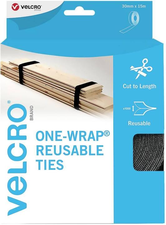 Produktbild Velcro brand VELCRO® Universal Klettband zum Bündeln Haft- und Flauschteil (L x B) 15 m x 3 (30 mm)