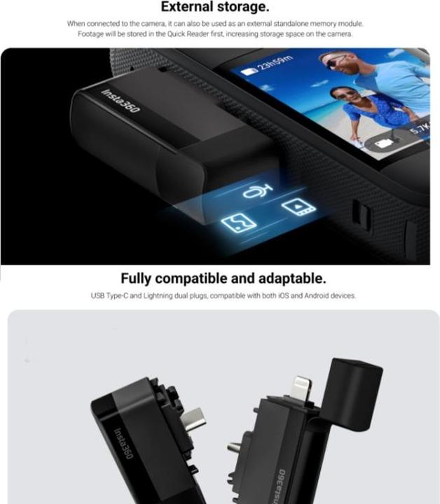 Produktbild Insta360 X3 Quick Reader (x3)