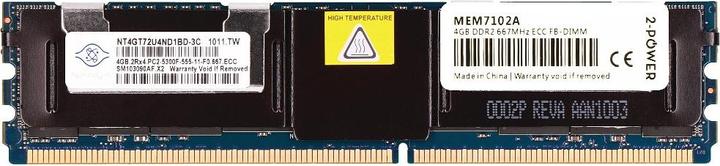 Produktbild 2-Power 4GB DDR2 667MHz FBDIMM (1 x 4GB, 667 MHz, DDR2-RAM, FB-DIMM)