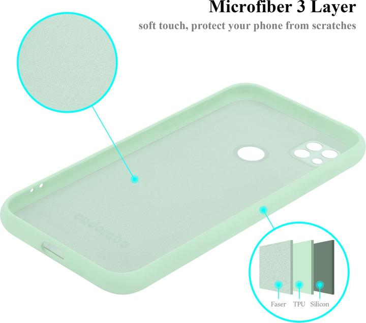 Produktbild Cadorabo TPU Liquid Silicone Case Hülle für Xiaomi RedMi 9C / RedMi 10A (Xiaomi Redmi 9C, Xiaomi Redmi 10A)
