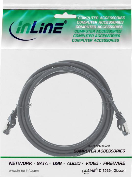 Actual product image InLine Patch cable (S/FTP, CAT8.1, 3 m)