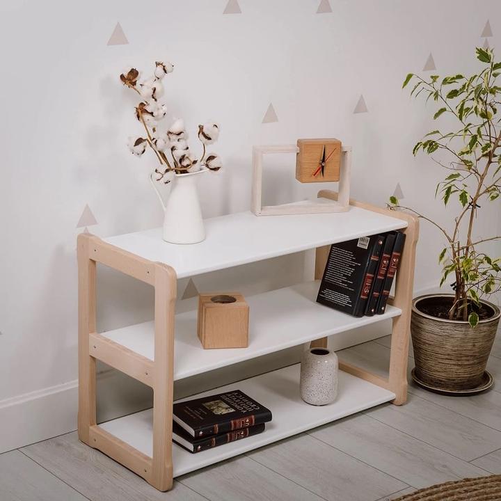 Actual product image Activity Board Waldorf Atmosphere, Children's Room, Waldorf Shelf - White