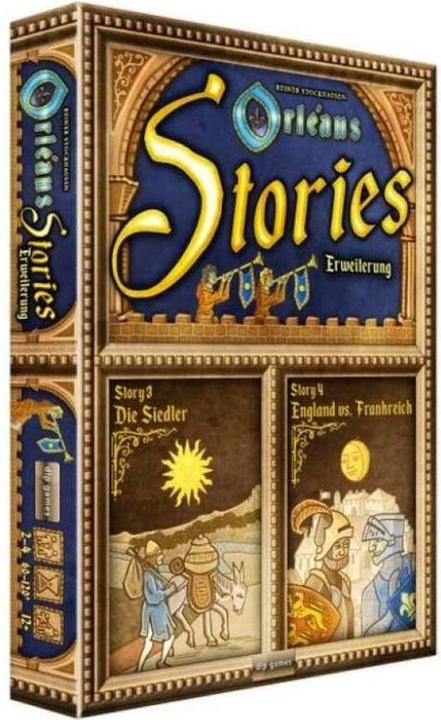 DLP DLP01057 - Orléans Stories 3&4: Orléans Stories, 2-4 players, ages 12+ (DE extension) (German)