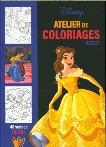 Produktbild Atelier de coloriages : ados : 40 scènes de bal (Französisch, Collectif, 2024)