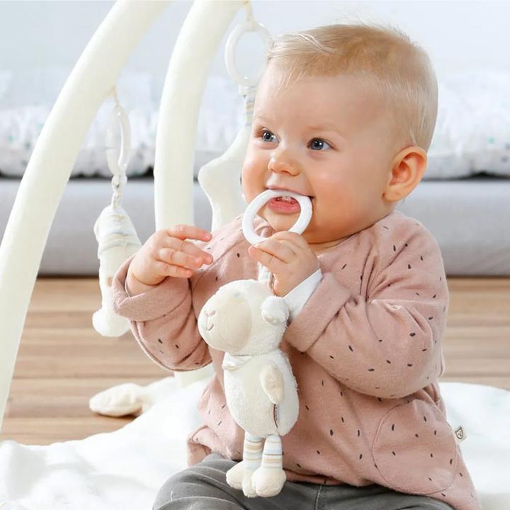 Immagine prodotto Fehn Archi da gioco e coperte da gioco Coperta attività 3D pecorella - Baby Love + tutina GRATIS