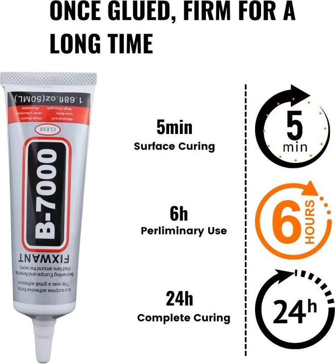 Produktbild Fixwant 50ml B-7000 Universal Präzisions-Reparaturkleber (50 ml)
