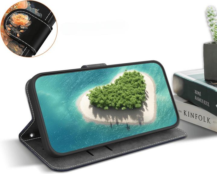 Produktbild Cover-Discount Galaxy S25 - Tasche Hülle mit Blüten Motiv (Samsung Galaxy S25)