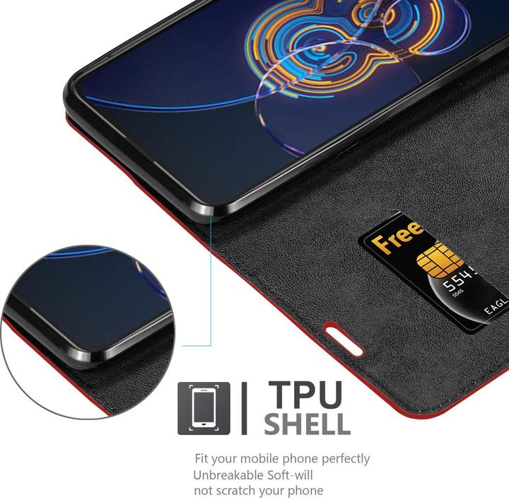 Immagine prodotto Cadorabo Libro Invis. Coperchio magnetico (Asus Zenfone 8 Flip)