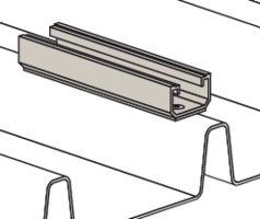 Image du produit Fischer Profil SolarMetal L H25 110 EPDM AL
