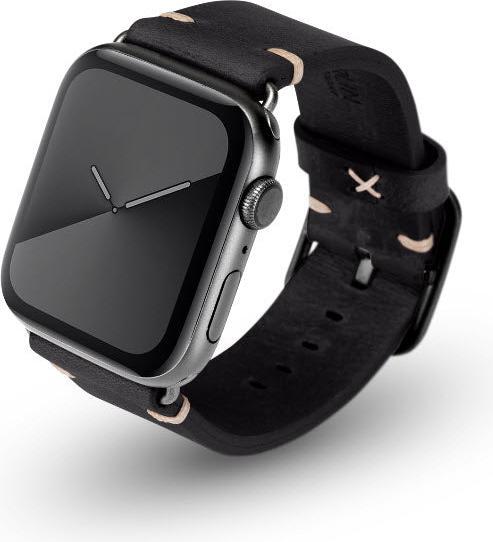 Produktbild JT Berlin Apple Watch 42 / 44mm - Alex Vintage schwarz (42 mm, 44 mm, Echtleder, Apple Watch Series 1, Apple Watch Series 2, Apple Watch Series 3, Apple Watch Series 4, Apple Watch Series 5, Apple Watch Series 6, Apple Watch SE)