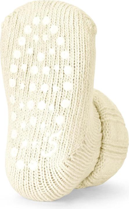 Actual product image Sterntaler Wool Anti-Slip Socks Ecru Size 18 (Single pack, 18)
